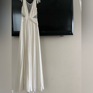 BCBG MAZAZARIA FORMAL dress with mesh